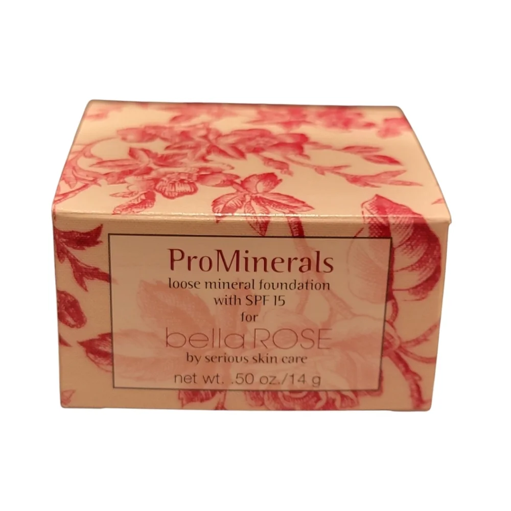 Serious Skincare Bella Rose ProMinerals Makeup Loose‎ Mineral Foundation - Light